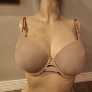 Warners Bra 36C Nude Underwire Lightly Lined